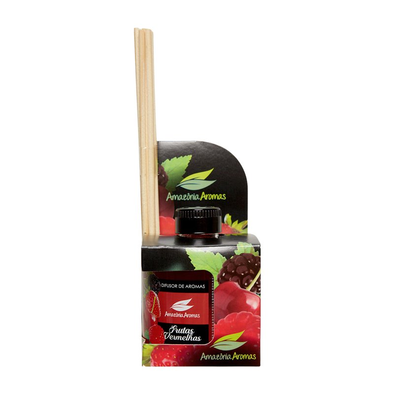 AMAZÔNIA AROMAS DIFUSOR VARETA FRUTAS VERMELHAS - 270ML