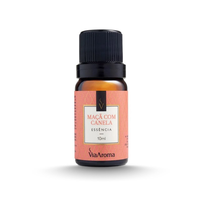 VIA AROMA ESSÊNCIA MAÇA COM CANELA - 10ML