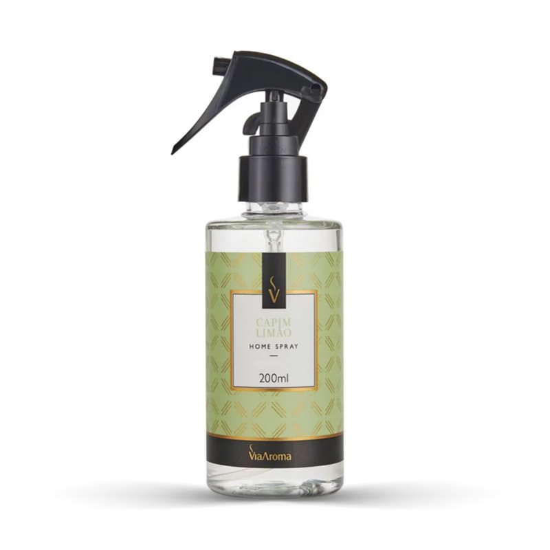 VIA AROMA HOME SPRAY CAPIM LIMAO - 200ML