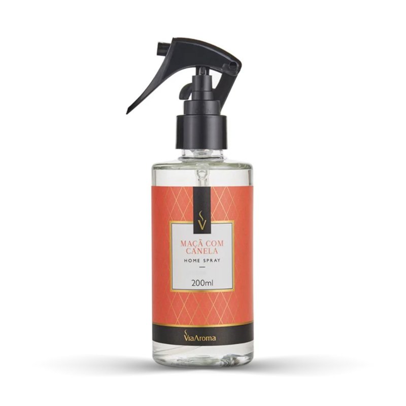 VIA AROMA HOME SPRAY MAÇA COM CANELA - 200ML