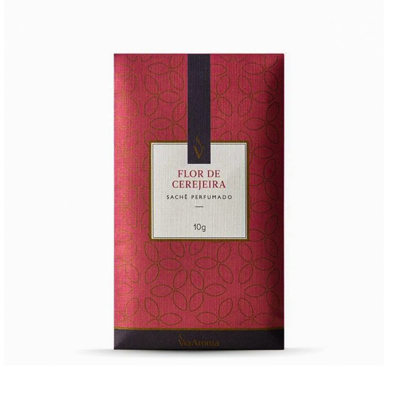VIA AROMA SACHÊ FLOR DE CEREJEIRA - 10G