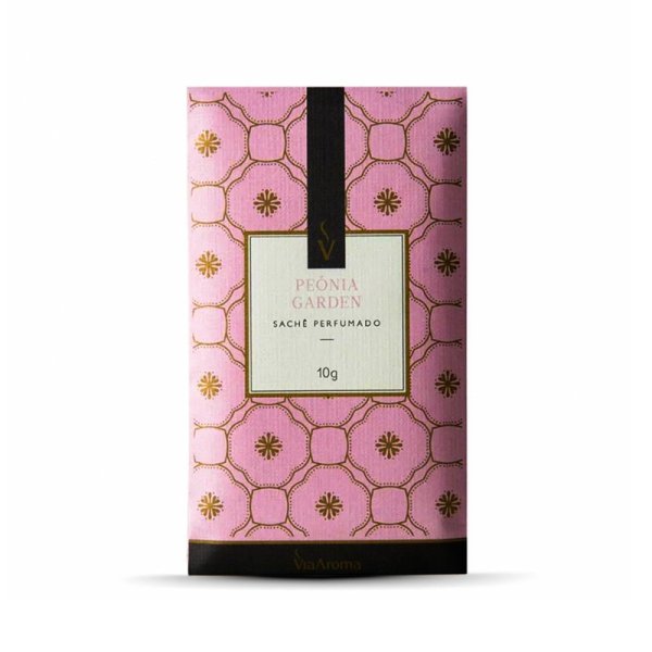 VIA AROMA SACHÊ PEÔNIA GARDEN - 10G