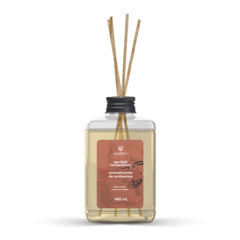 AROMATIZANTE EQUILIBRIO DIFUSOR VANILLA CARDAMOMO - 480ML