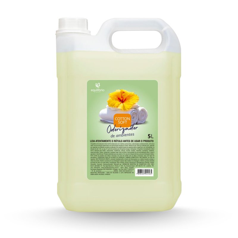 AROMATIZANTE EQUILIBRIO COTTON SOFT - 5L