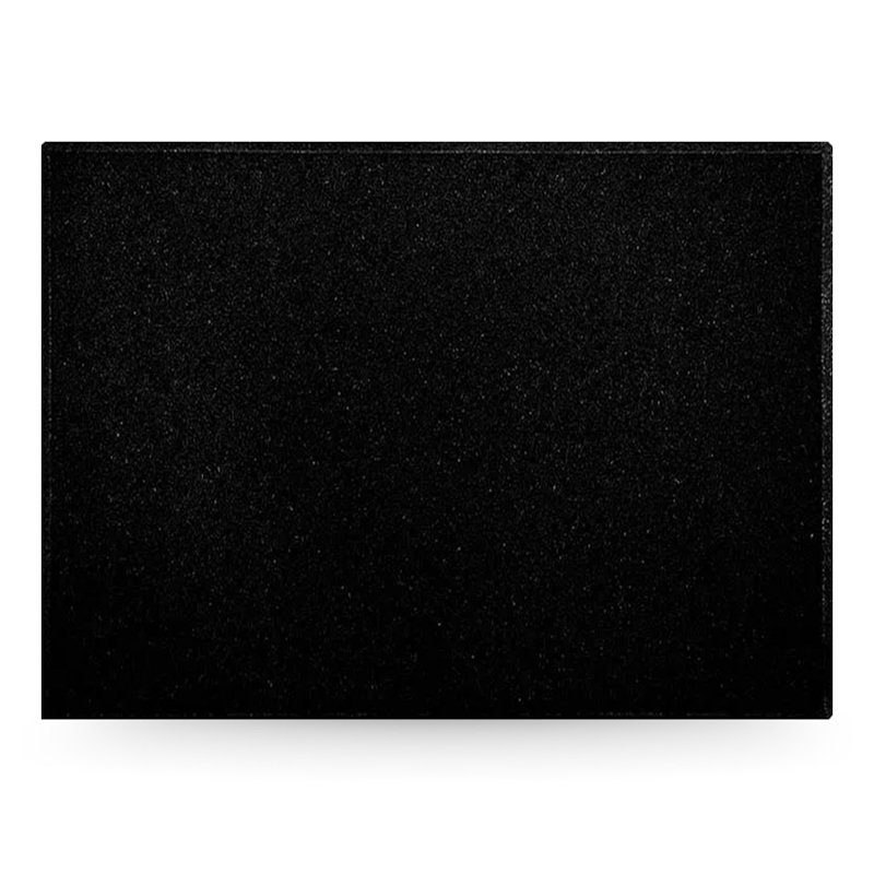 TAPETE VINIL SILVER PRETO KAPAZI - 60X90