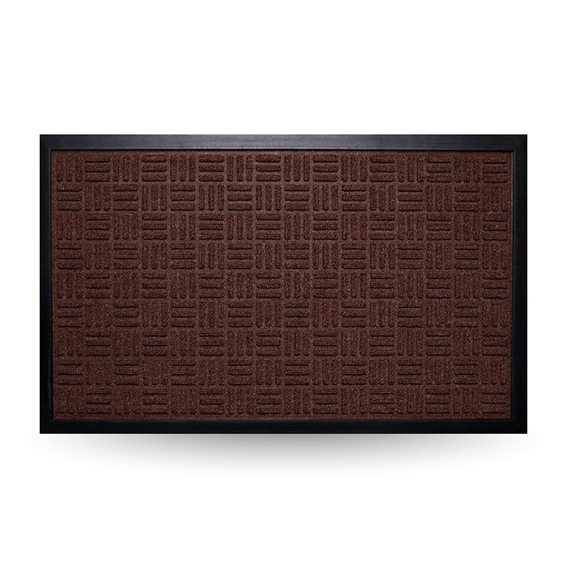 TAPETE ENTRADA ALTA ABSORÇÃO WATERKAP MARROM KAPAZI - 60X90