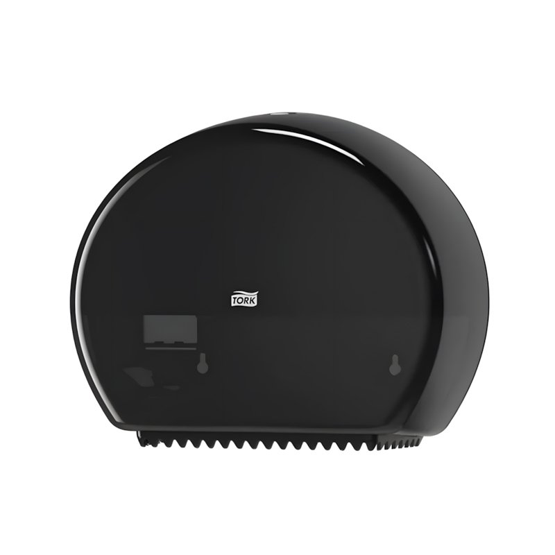 TORK DISPENSER PAPEL HIGIÊNICO ROLÃO MINI - PRETO - 555008