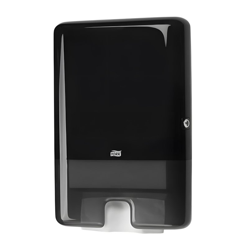 TORK DISPENSER PAPEL TOALHA INTERFOLHADO - PRETO - 552008