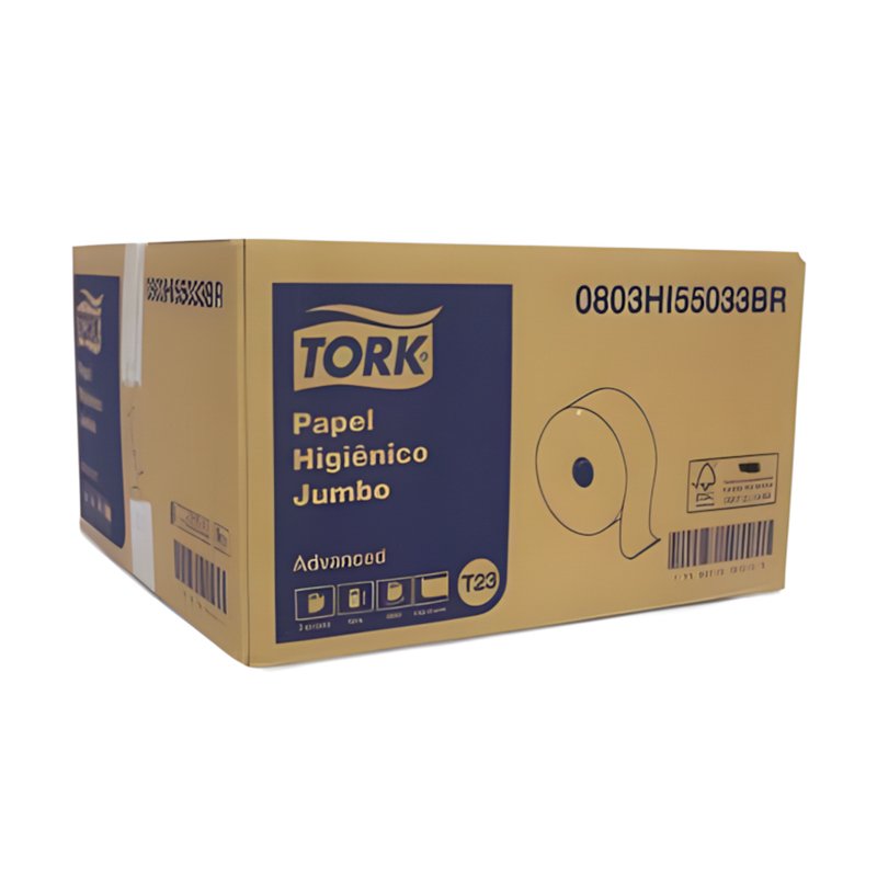 TORK PAPEL HIGIÊNICO ROLÃO JUMBO FS 8X300 - 55033BR
