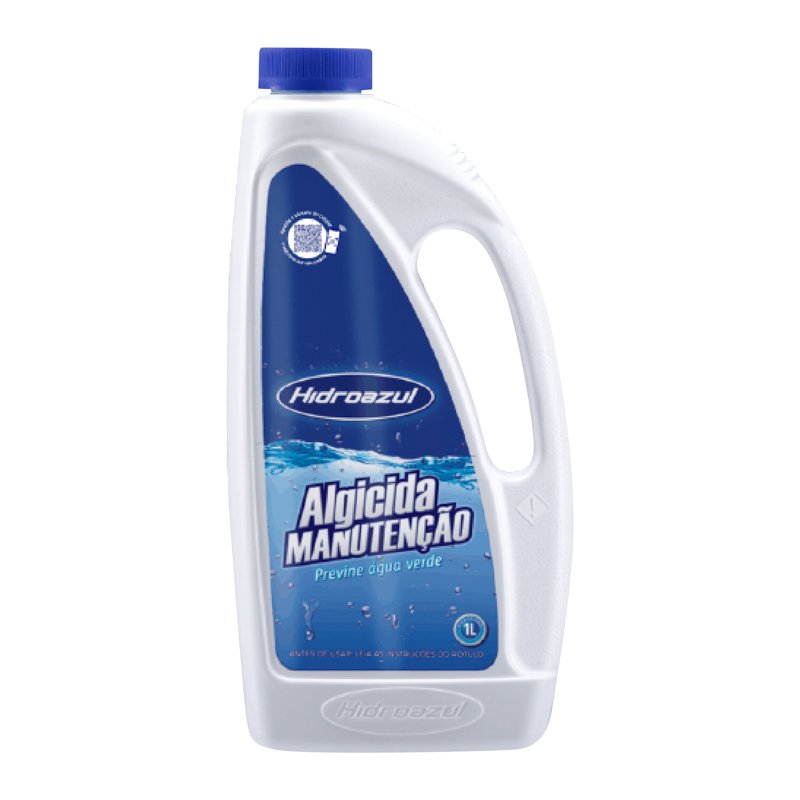 ALGICIDA DE MANUTENÇÃO HIDROAZUL - 1L