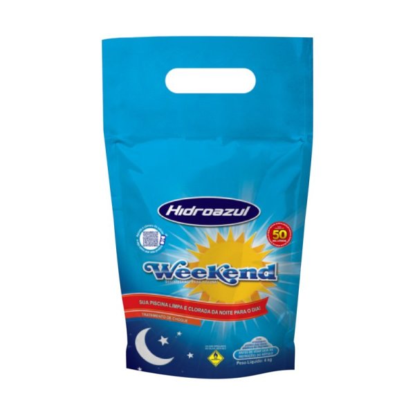 WEEKEND MISTURA DE CÁLCIO HIDROAZUL - 2,4KG