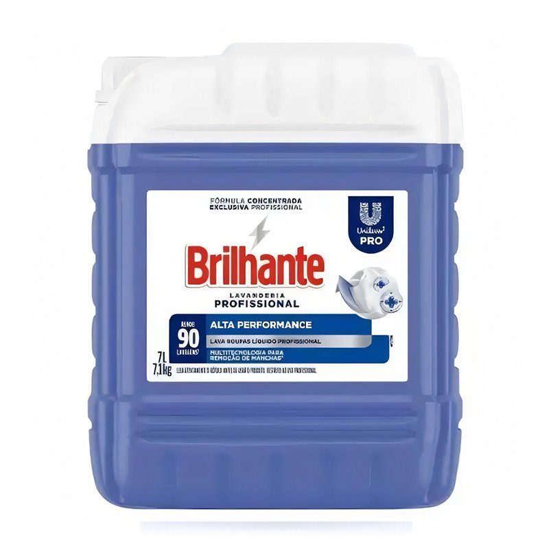 BRILHANTE LÍQUIDO LAVANDERIA PROFISSIONAL UNILEVER - 7L