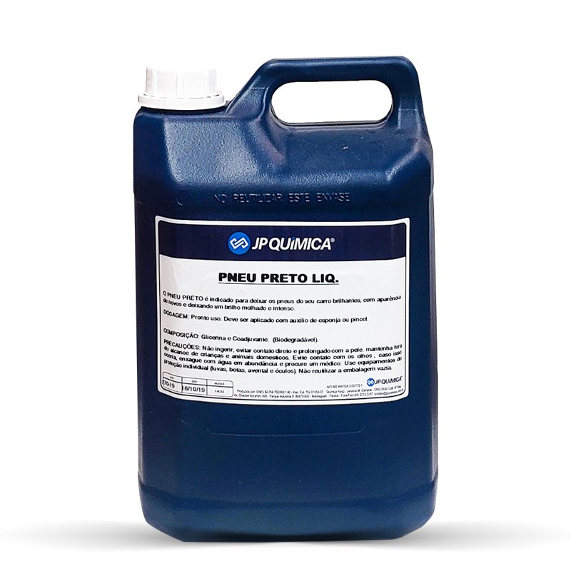 PNEU PRETINHO LIQUÍDO JP QUIMICA - 5L
