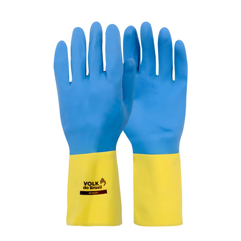 LUVA VOLK BICOLOR - P