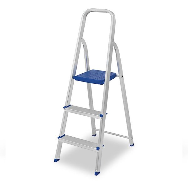 ESCADA DE ALUMÍNIO 3 DEGRAUS MOR