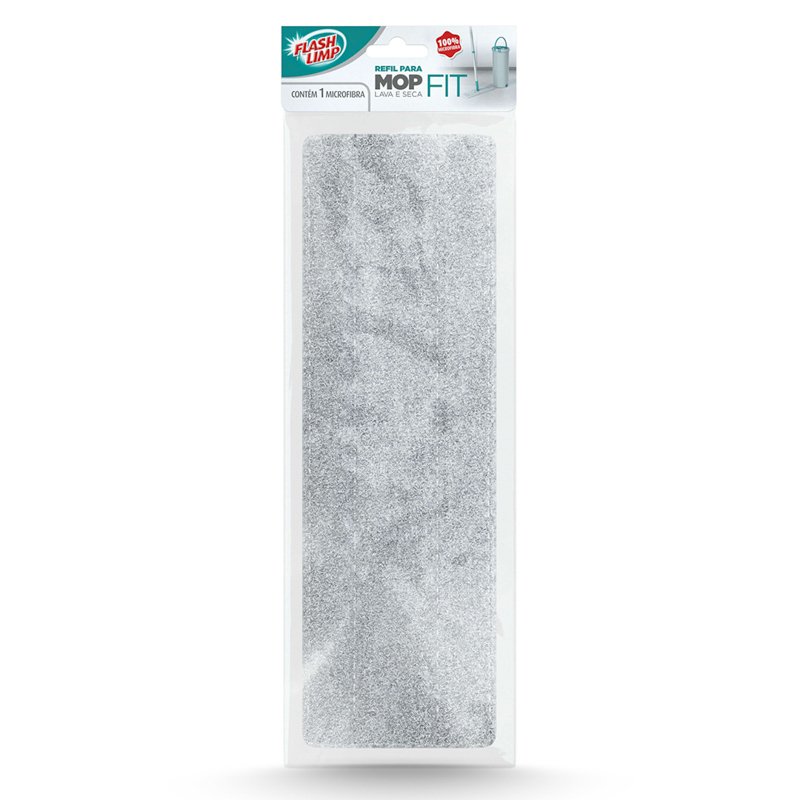 REFIL MOP LAVA E SECA FIT FLASHLIMP