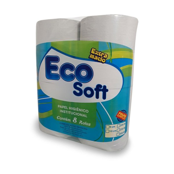 PAPEL HIGIÊNICO INSTITUCIONAL ROLÃO - ECOSOFT