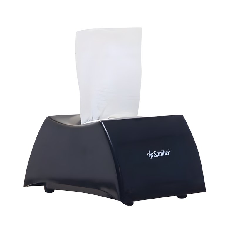 SANTHER DISPENSER GUARDANAPO LANCHE PRETO – DGL06