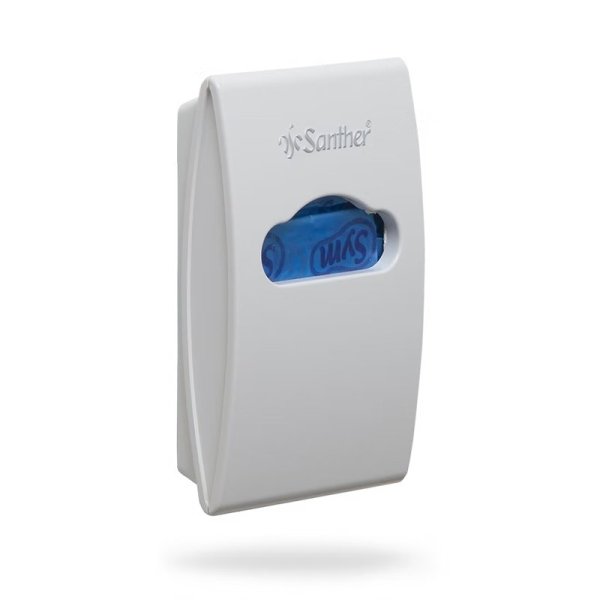 SANTHER DISPENSER COLETOR DE ABSORVENTE ELEGANCE BRANCO – DCE10