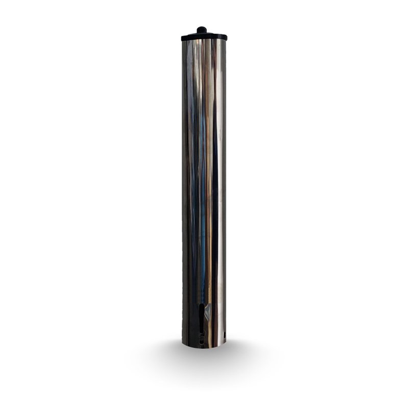 DISPENSER INOX PARA COPO DE ÁGUA - 180ML
