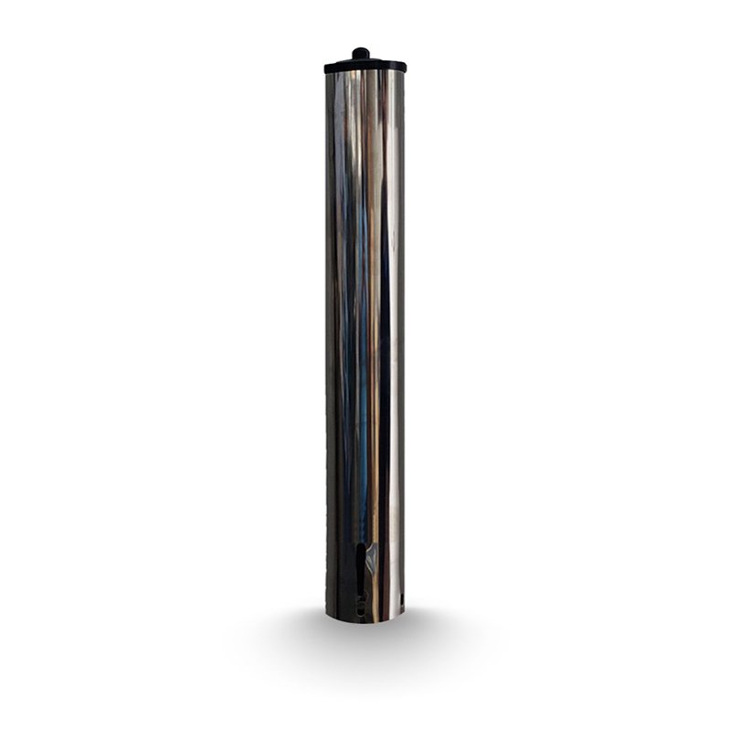 DISPENSER INOX PARA COPO DE CAFÉ - 50ML