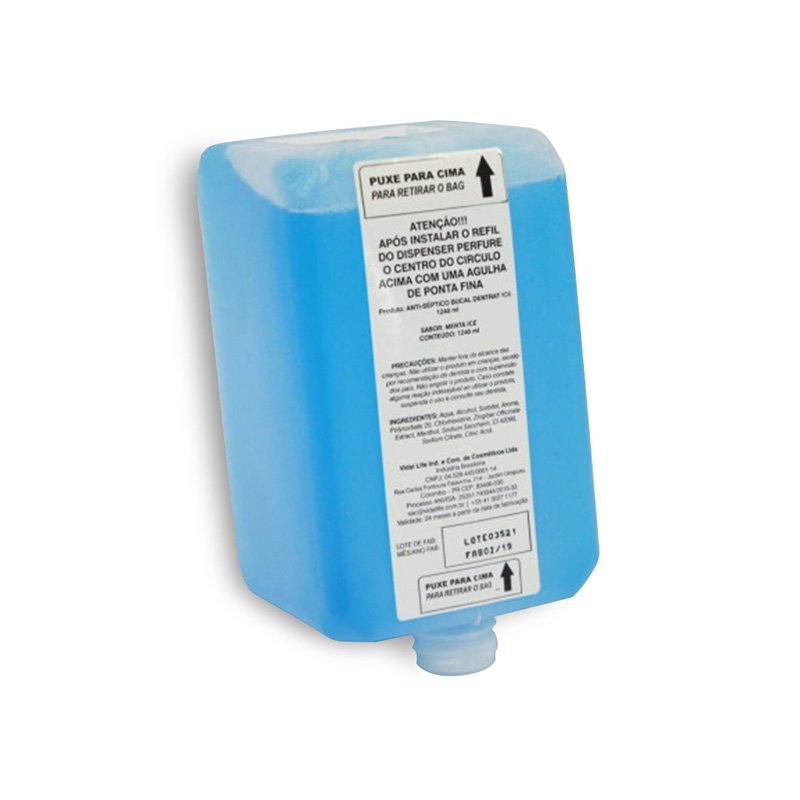 REFIL PARA ENXAGUANTE MENTA ICE - 850ML