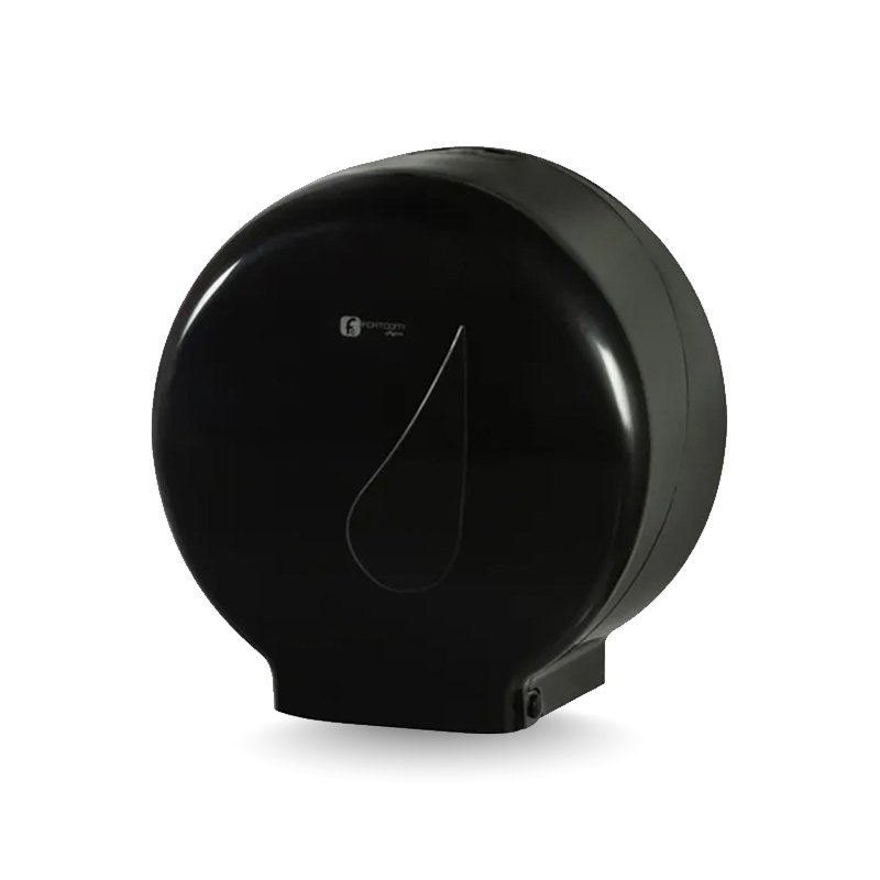 DISPENSER PAPEL HIGIÊNICO ROLÃO BLACK DROPY - FORTCOM