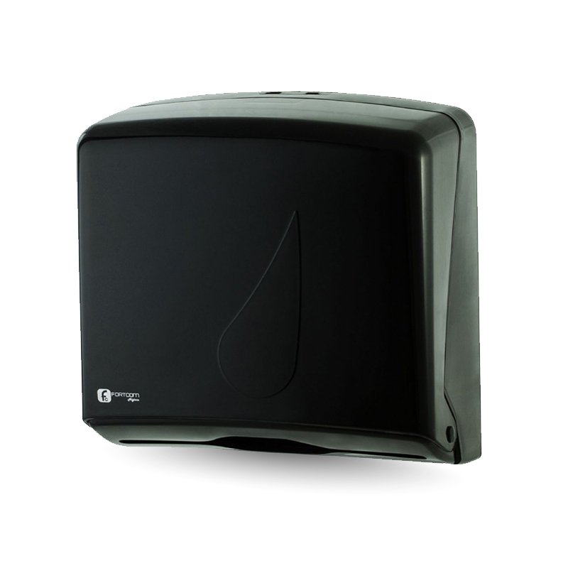 DISPENSER PAPEL TOALHA INTERFOLHAS BLACK DROPY - FORTCOM