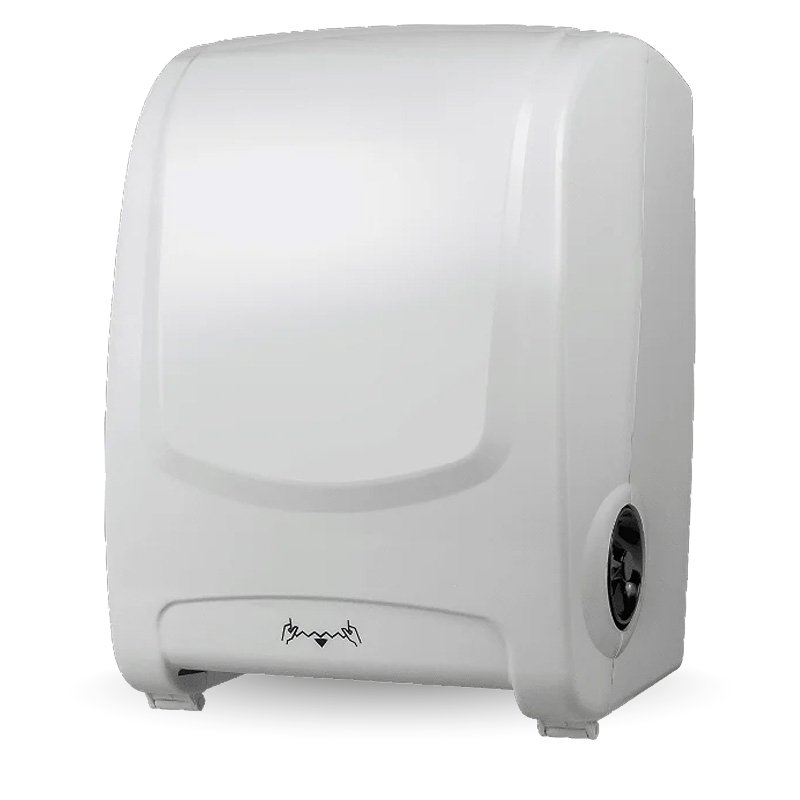 DISPENSER DE PAPEL TOALHA AUTO CORTE BRANCO - PLESTIN
