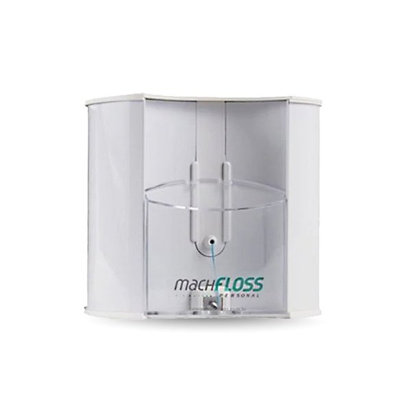 DISPENSER DE FIO DENTAL BRANCO - MACHFLOSS