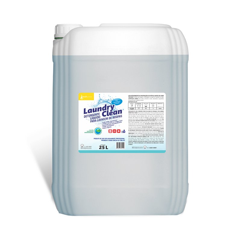 LAUNDRY CLEAN DETERGENTE PARA ROUPAS - 25L