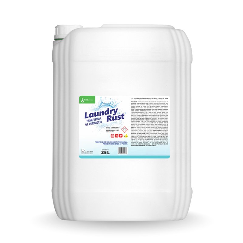 LAUNDRY RUST REMOVEDOR DE FERRUGEM - 5L