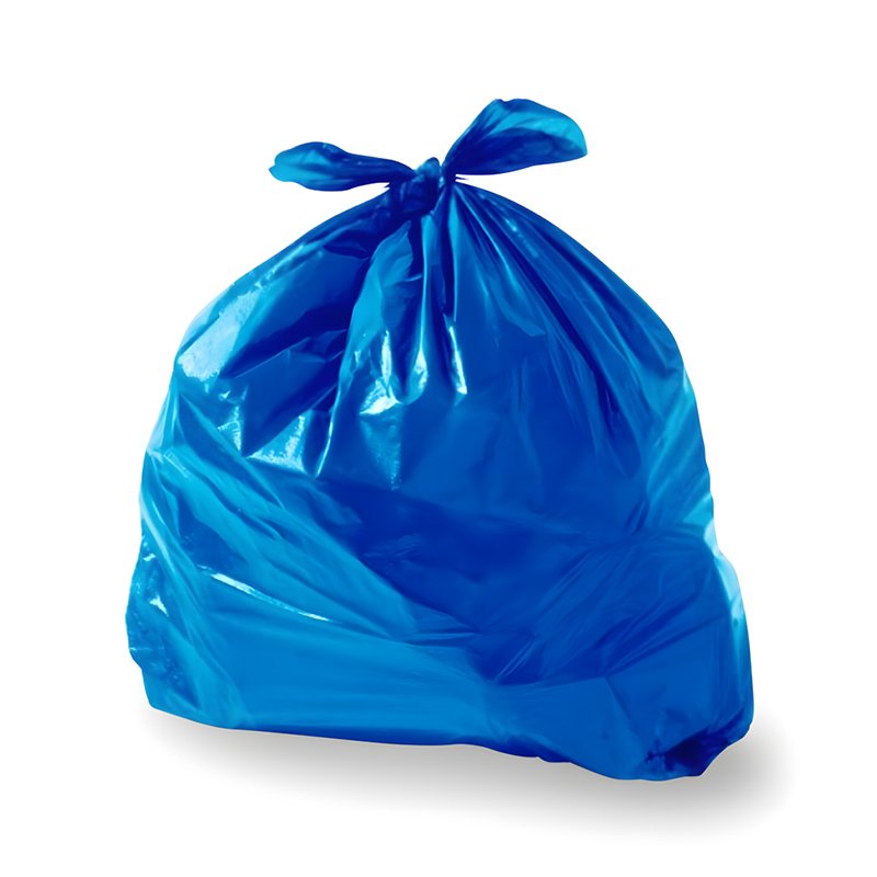 SACO LIXO AZUL - 100L M05 100UN