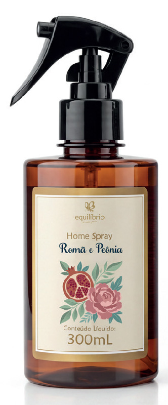 AROMATIZANTE ROMÃ E PEÔNIA PREMIUM EQUILIBRIO - 300ML